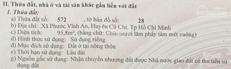Chính Chủ Bán Nhanh đất Thổ Cư đường Trần Văn Chẩm 5mx1926m Shr 6