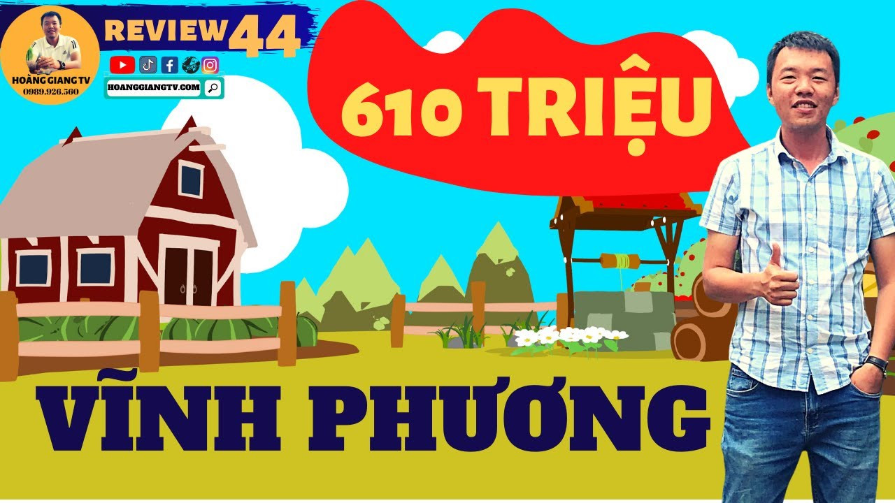 Chính Chủ Bán Nhanh đất Vĩnh Phương 2 Mặt Tiền, Giá 610tr, Lh: 0989926560 Hoàng Giang Tv 1