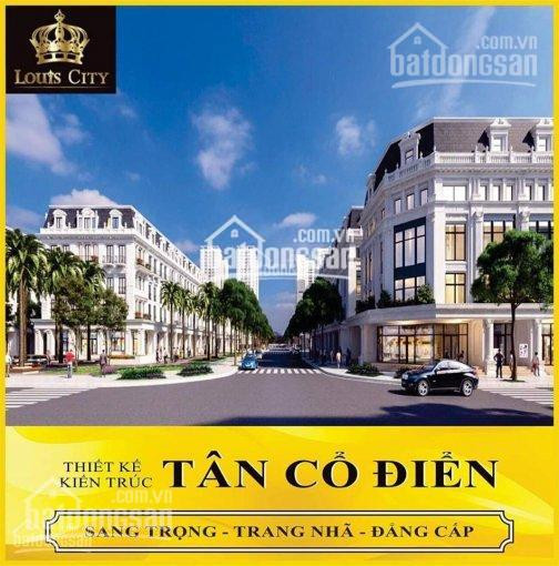 Chính Chủ Bán Nhanh Liền Kề Louis City Hoàng Mai, Giá 756 Triệu/m2, Lh 0978252525 4