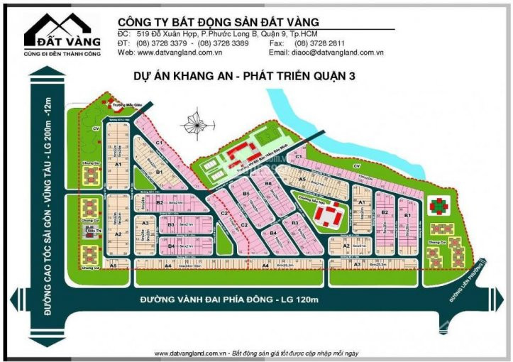 Chính Chủ Bán Nhanh Lô đất Lock B4 Khu Dân Cư Khang An, Phú Hữu, Quận 9, Dt 168m2, Giá 42,5tr/m2 1