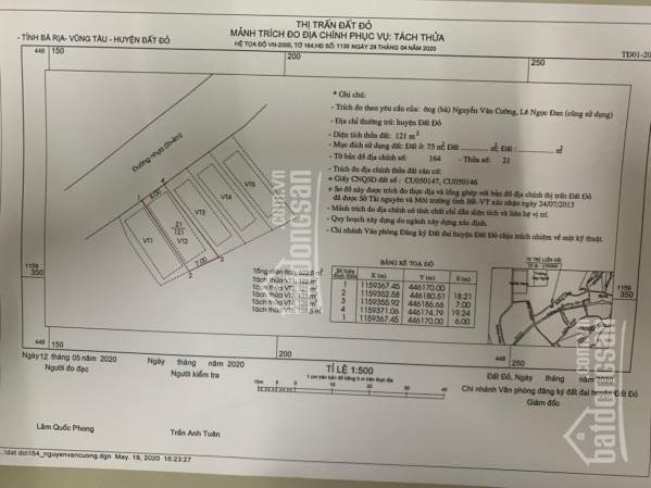 Chính Chủ Bán Nhanh Lô đất Mặt Tiền Nguyễn đình Chiểu - Thị Trấn đất đỏ - Bà Rịa Vũng Tàu 7