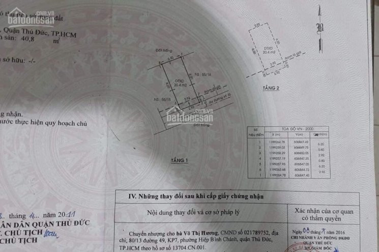 Chính Chủ Bán Nhanh Nhà 55/16 đường Số 35, P Hiệp Bình Chánh Giá 1,59 Tỷ Sổ Hồng Riêng 1