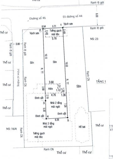 Chính Chủ Bán Nhanh Nhà đường 46, Pthảo điền: 1578m2, 575mx 265m, Nở Hậu 62m Giá Bán: 19 Tỷ Tín 0983960579 4