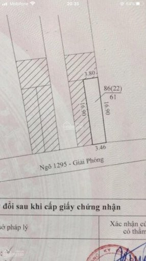 Chính Chủ Bán Nhanh Nhà Giải Phóng 61m2, 4 Tầng ô Tô Tránh Trước Nhà, Giá 6,3 Tỷ Lh: 0935661166 6