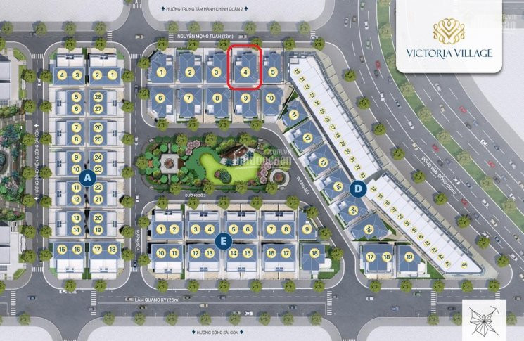 Chính Chủ Cần Bán Biệt Thự đơn Lập Victoria Village Cdt Novaland (300m2) Bằng Giá Hợp đồng 39,2 Tỷ 7