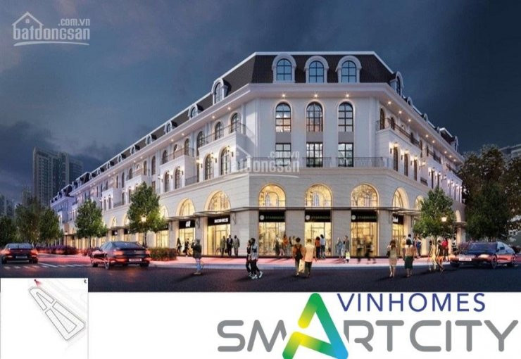 Chính Chủ Cho Thuê Nhanh Shophouse Chân đế Vinhomes Smart City, Giá Thuê 400 - 500 Nghìn/m2/th, Xem Ngay 1