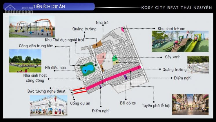 Chính Thức Nhận đặt Chỗ 150 Lô đầu Tiên Dự án Kosy City Beat, Thái Nguyên 7