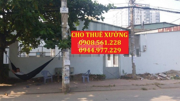 Cho Thuê Nhà Xưởng đường Nguyễn Văn Quá, Quận 12 Dt: 1200m2 Giá 60 Triêu/tháng Lh: 0937388709 1