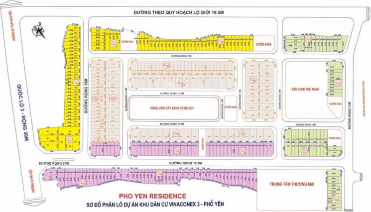 Cơ Hội đầu Tư đất Nền Biệt Thự Giá Rẻ Phổ Yên Residence 4