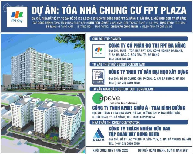 Cơ Hội Mua Nhà Gần Biển Tại đà Nẵng Với Giá Rẻ Tại Fpt Plaza Sổ Hồng Vĩnh Viễn 3