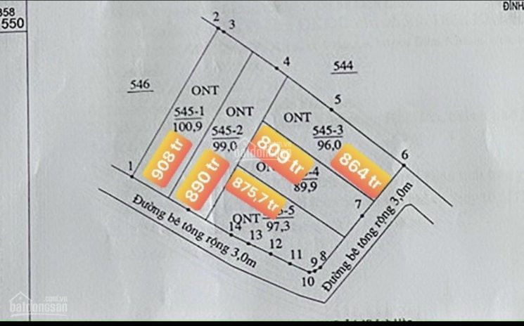 đất Dân Tách Ra 5 Lô Tại Thôn Võ Kiện Diên An đường Oto Vào Tận Nơi - Cách đl Võ Nguyên Giáp 200m 3