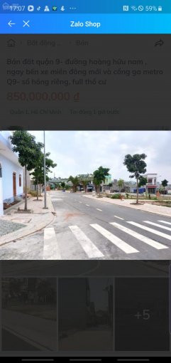 đất Mt Hoàng Hữu Nam Gần Cổng Ga Metro Q9, 100m2, Giá Chỉ 176 Tỷ, Shr, Tdxd 4