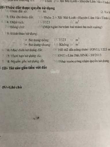 đất Sẵn Nhà ở, Cách Chợ đà Lạt 19km, Full Thổ Cư 1323m2, Gần Suối Lớn Rất đẹp Giá 1,15 Tỷ 3