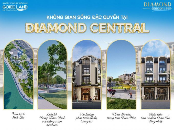 Diamond Central, 87 Căn Nhà Phố Biên Hòa, Mặt Tiền đường Võ Thị Sáu, Giá 15 Tỷ, Lh: 0908532185 1