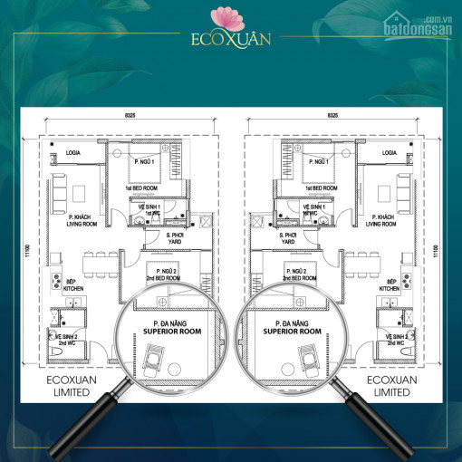 Duy Nhất 10 Suất Eco Xuân Limited 2pn+1 86m2, Nhận Nhà T2/2021, Tt 30% Nhận Nhà, Vay 70% 0 Lãi Suất 1