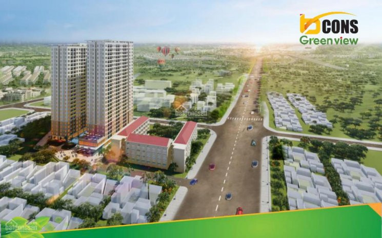 Hot! Bao Giá Rẻ Nhất Căn Hộ Bcons Green View Căn 44m2-1tỷ360, 51m2-1tỷ5, Căn Góc 56m2-1tỷ650tr 2