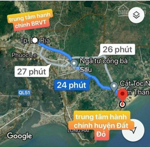 Kẹt Tiền Tôi Cần Bán Lô đất Ngay Biển , Trung Tâm đất đỏ - 2 Triệu/m2 1