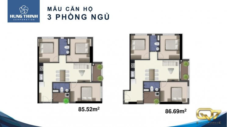 Kẹt Vốn Kinh Doanh Cần Bán Căn 3pn/86m2 View Sông Sg, Q7 Saigon, Bao Rẻ Nhất Thị Trường: 0399955595 4