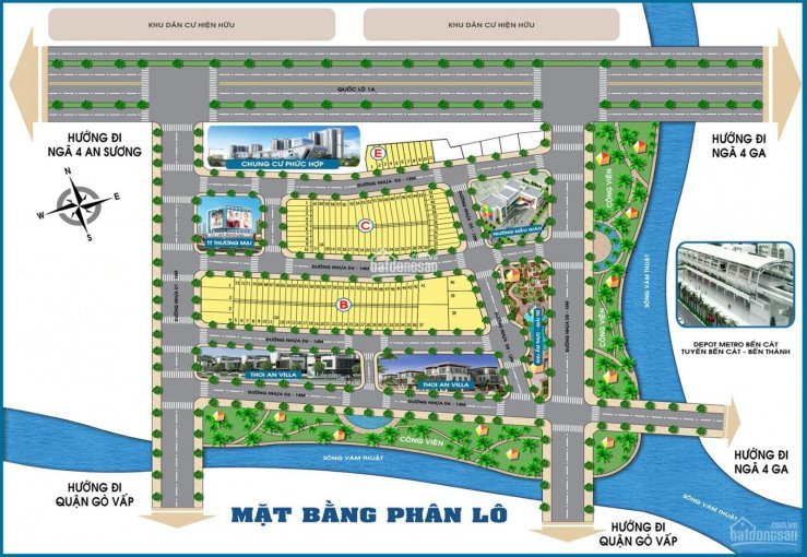 Không Thể Bỏ Qua Dự án Tuyệt đẹp Pháp Lý Minh Bạch Nhất Thới An, Quận 12, Giá Tt 17 Tỷ/ Nền Thổ Cư 1