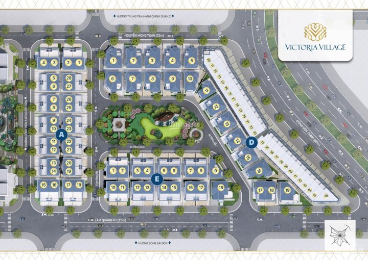 Mở Bán đợt Cuối Da Biệt Thự đẳng Cấp Victoria Village Ngay Ubnd Q 2 - Tt 75 Tỷ 7