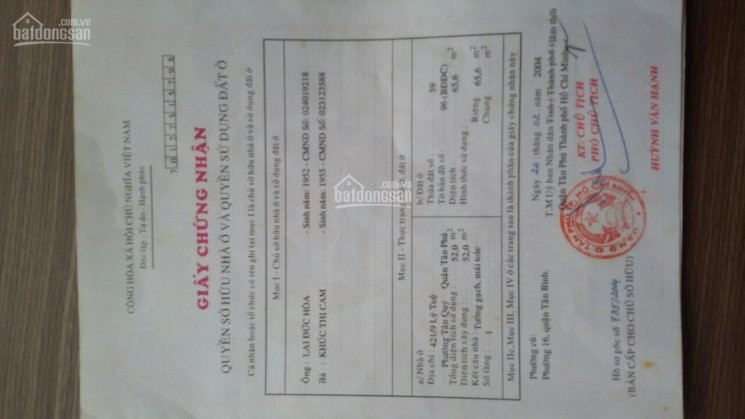Nhà đường Dương Thiệu Tước 4 X 16,5 Giá 4,35 Tỷ 2