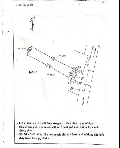 Nhà Hẻm 2/nguyễn Văn Lượng, Gò Vấp 1