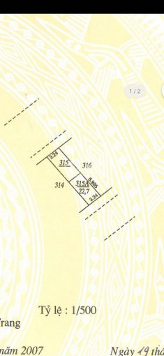 Nhà Mặt Ngõ Trần Phú Ngõ Rộng 6m Có Vỉa Hè 1