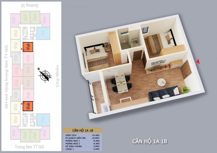 Nhượng Lại Suất Ngoại Giao Da Noxh Phương Canhnam Từ Liêm Cách Mỹ đình 3,4kmchỉ 1 Tỷ 2pn 1