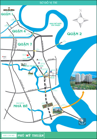 Vị trí của Phú Mỹ Thuận | 1