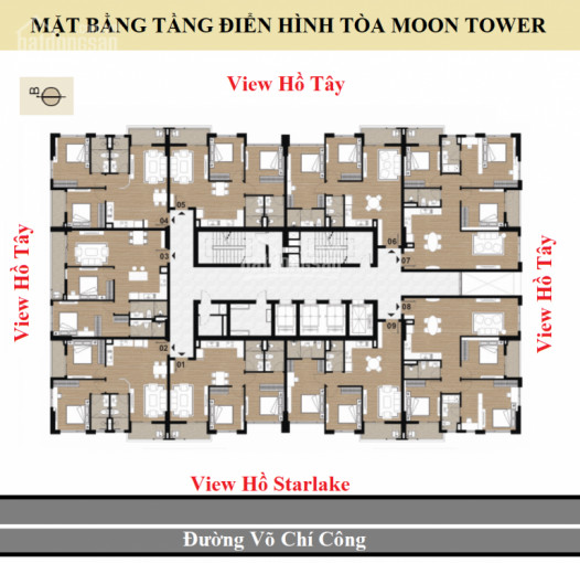 Tây Hồ Residencen Võ Chí Công, Căn Góc 3pn/107m2 Giá 5 Tỷ, Ls 0%, View Hồ, Ck 5%, Ký Trực Tiếp Cđt 4