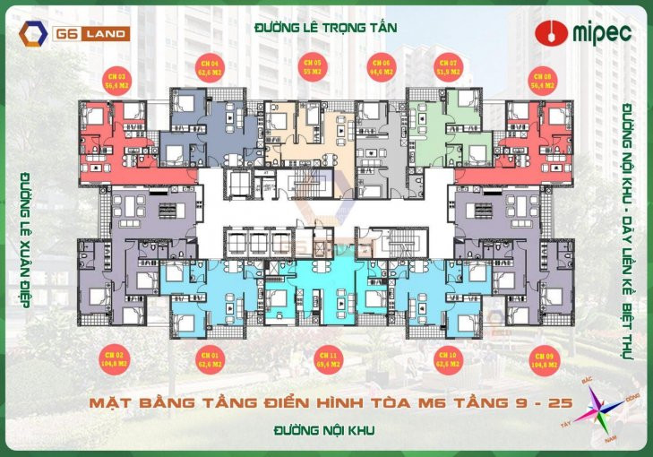 Tôi Chủ Nhà Căn Hộ 1207 M6, Dt 52m2 Cc Mipec View Kiến Hưng Cần Bán Giá 195tr/m2lh 0906237866 1