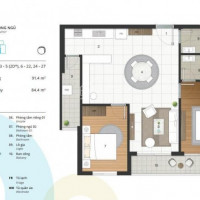 Chính Chủ Bán Nhanh Căn Hộ 2pn, 844m2 Tòa Novo ở Kosmo Tây Hồ, Hướng đông Nam, View Hồ Tây, Tầng Cao đẹp, Giá Tốt