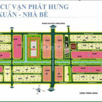 Chính Chủ Cần Bán đất Biệt Thự View Rạch Ngay Kdc Phú Xuân Vạn Phát Hưng Nhà Bè Giá 28tr/m2 Lh: 0938294525