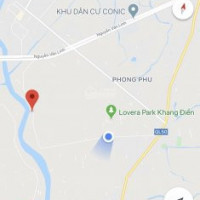 Mặt Tiền Bờ Sông Xã Phong Phú, Cách Lovera Park 500m