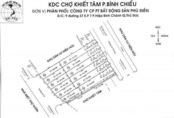 Bán đất Mt Lê Thị Hoa, Thủ đức, Gần Chợ Khiết Tâm, Dt 110m2, Giá 201 Tỷ, Sh Chính Chủ, Tc 100% 2