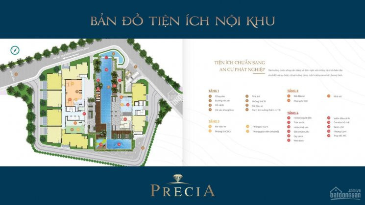 Căn Hộ Precia, Căn 1pn Và 2pn Giá đợt 1 Tháng 8, Chiết Khấu 2% Ngày Mở Bán, 0943494338 2