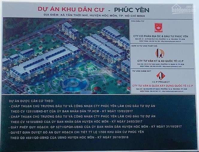 Cơ Hội đầu Tư Ngay Cụm Kdc Phúc Yên Hóc Môn Cửa Ngõ Tây Bắc, Giá 205 Tỷ/nền - 0899778838 Ngân 4