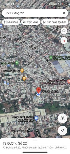 Lo đất 6,5 X41m Thổ Cư 100%, Mt đường 22, Ngay Dương đình Hội, Cần Bán Gấp, 55tr/m2 , Xd Tự Do 3