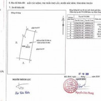 Bán Lô đất Thị Trấn Chợ Lầu, Bình Thuận Gần 10 Sào, Khấu 2%, 3 Chỉ Vàng Trước 30/11/2020