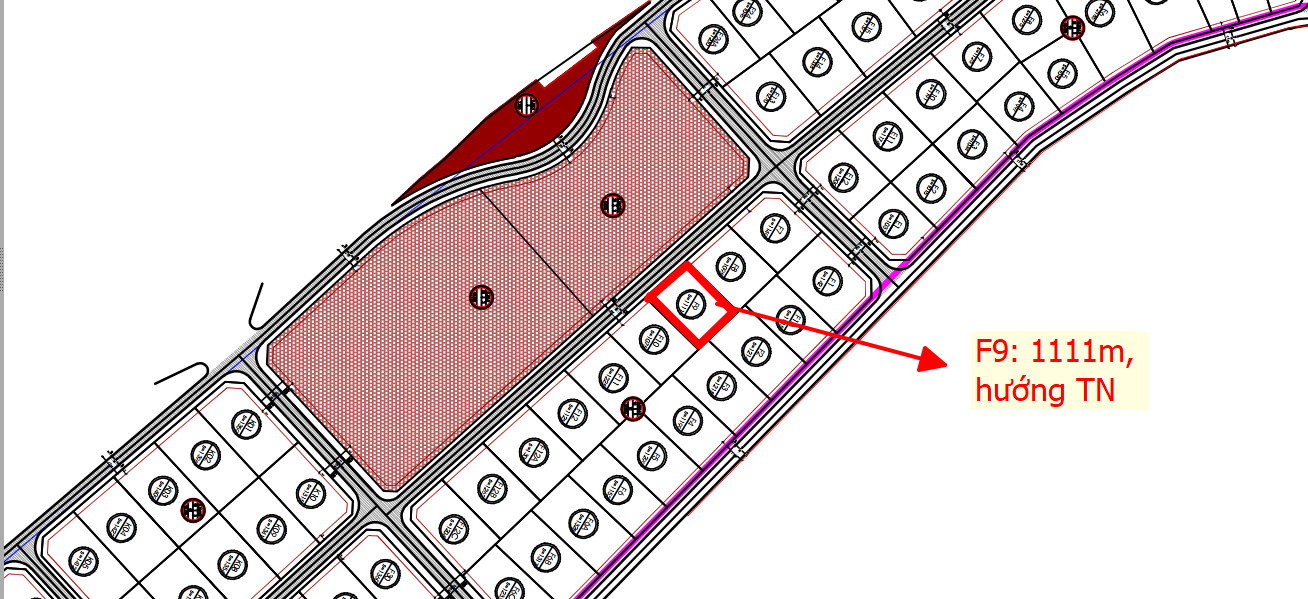 Cần bán Đất dự án Khu biệt thự sinh thái Cẩm Đình, Diện tích 1111m², Giá 11.5 Triệu/m² - LH: 0965395115 3