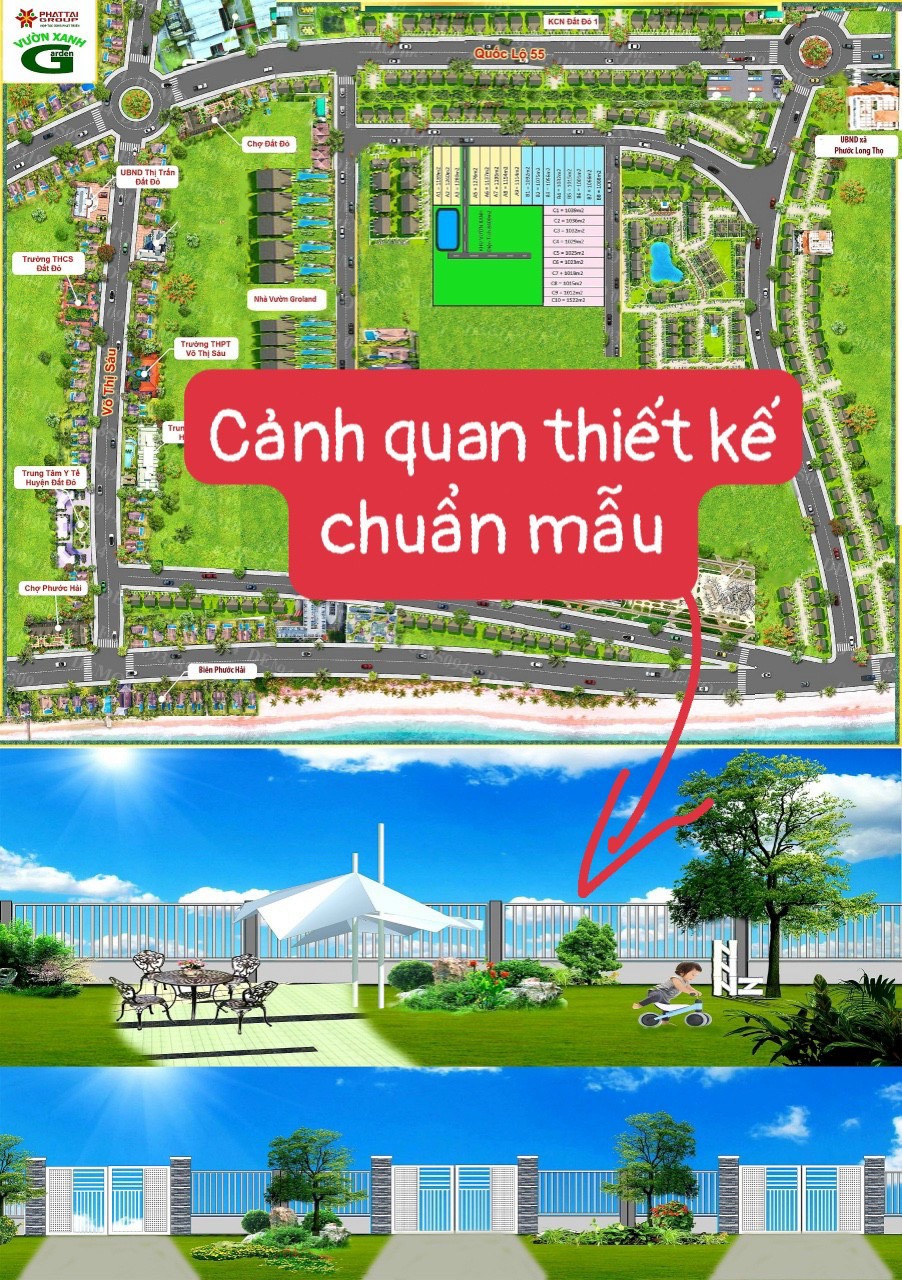 Chỉ 1.55tỷ có ngay 1038m2 đất Phước Hội- Đất Đỏ- BRVT - cơ hội đầu tư