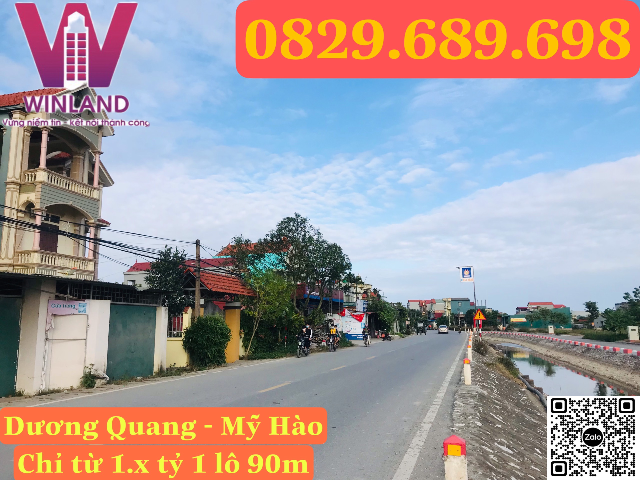 Cần bán Đất Xã Dương Quang, Mỹ Hào, Diện tích 90m², Giá Thương lượng - LH: 0829689698 2