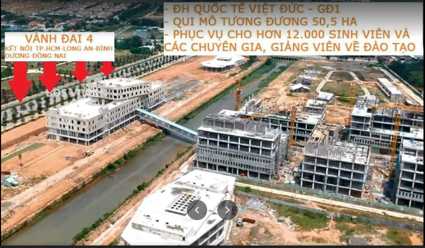 Bán GẤP đất 2 MT Vành Đai 4 Bến Cát, BD giá 4 tỷ 9 4