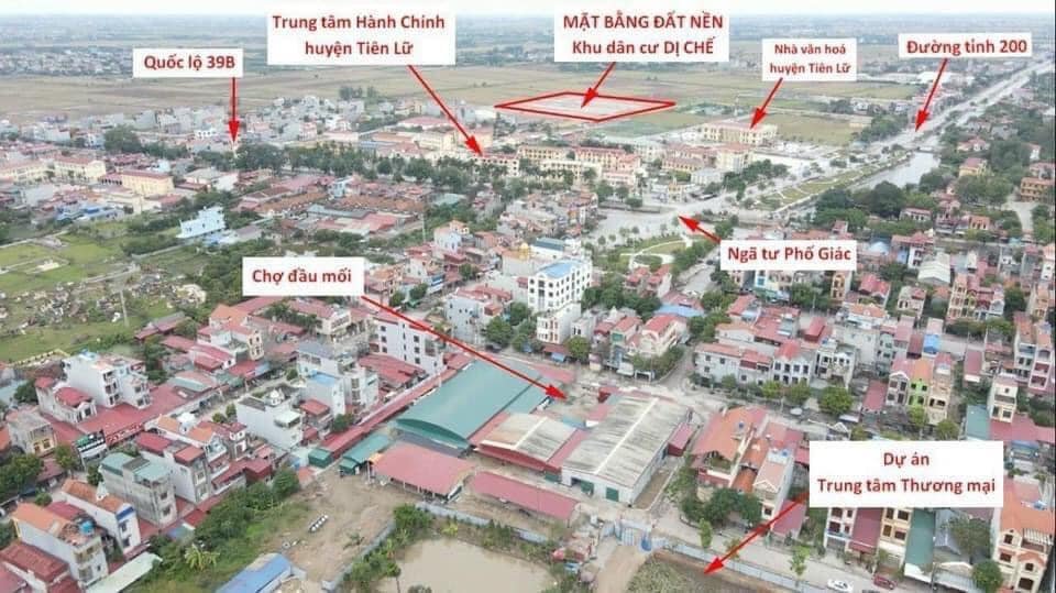 Cần bán đất nền DT: 95m2, đường rộng 15,5m đối diện bể bơi huyện Tiên Lữ, Hưng Yên 2