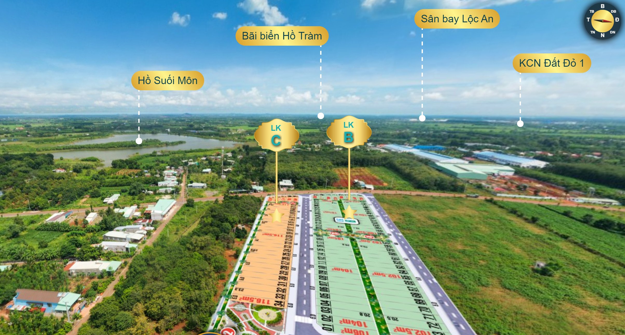 Cần bán Đất nền dự án Xã Long Tân, Đất Đỏ, Diện tích 110m², Giá 1,089 Tỷ - LH: 0909399842