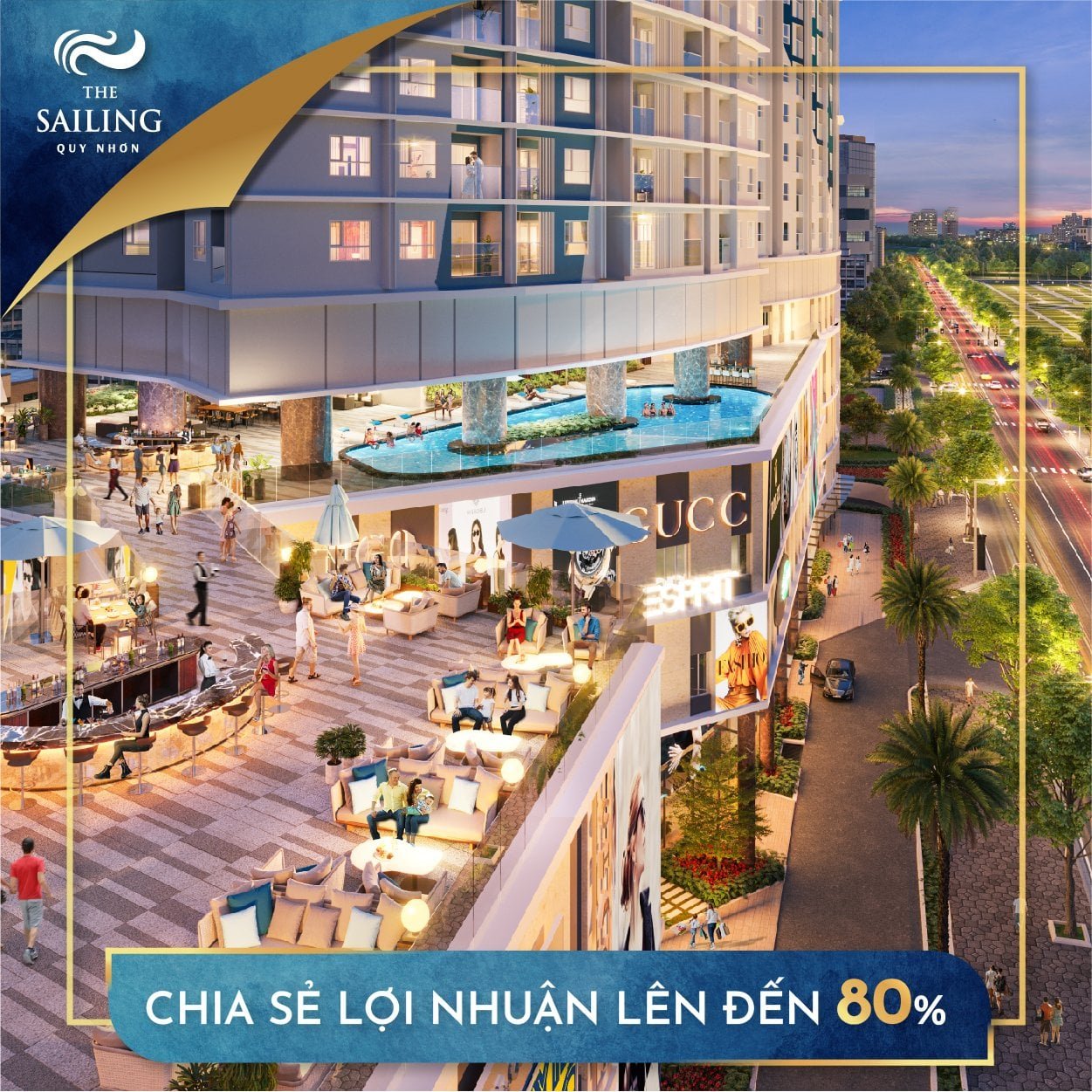 Cần bán Căn hộ chung cư dự án I-Tower Quy Nhơn, Diện tích 55m², Giá 45 Triệu/m² - LH: 0934988574 2