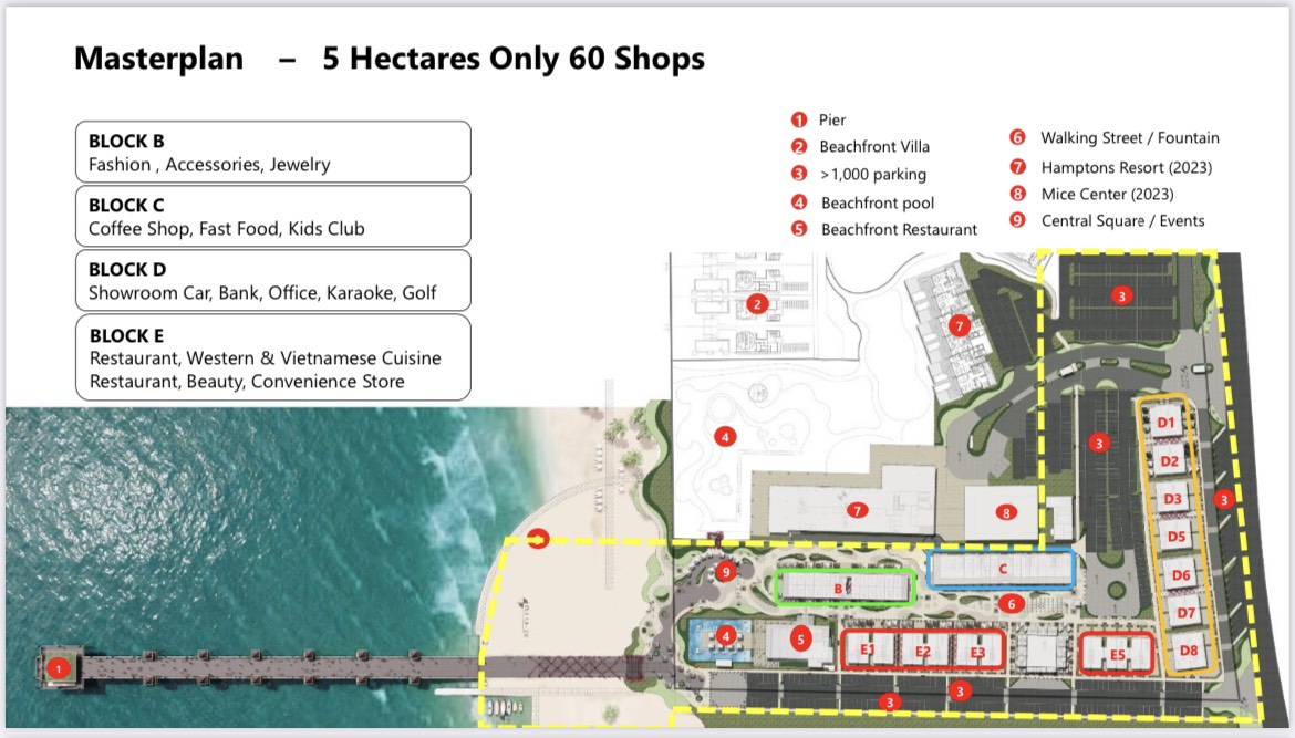 Cần bán Biệt thự dự án The Hamptons Hồ Tràm, Diện tích 360m², Giá 26 Tỷ 1