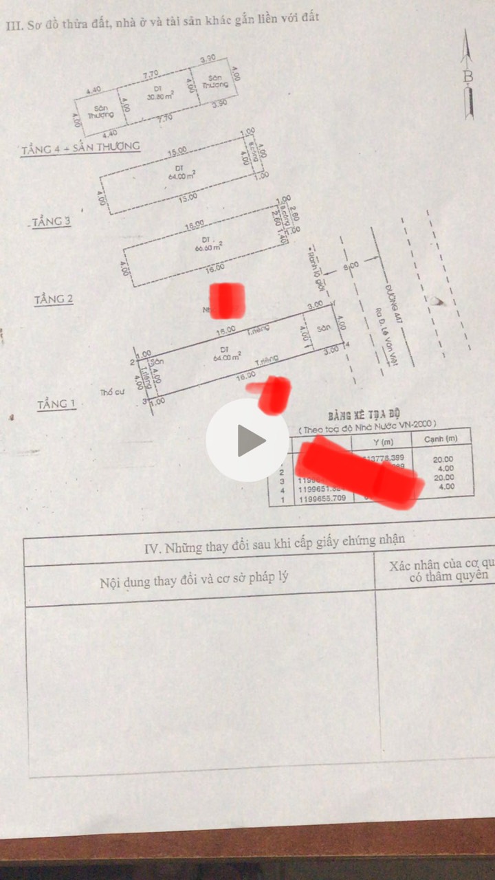 Cần bán Nhà mặt tiền đường 447, Phường Tăng Nhơn Phú A, Diện tích 80m², Giá Thương lượng - LH: 0902417534 3