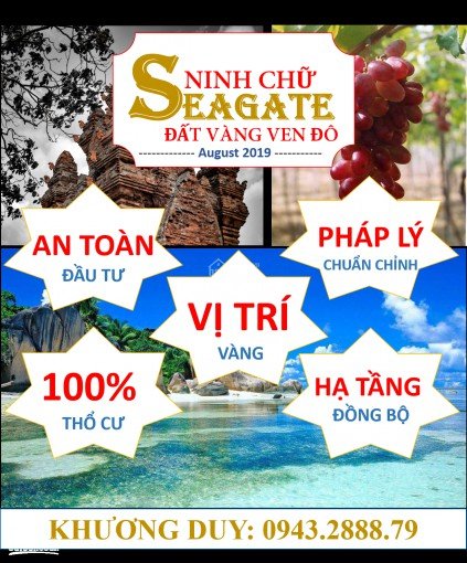 868tr/nền - Còn duy nhất 5 vị trí đẹp nhất KDC Mỹ Tường - đất nền sổ đỏ Ninh Thuận - 0943.2888.79 3