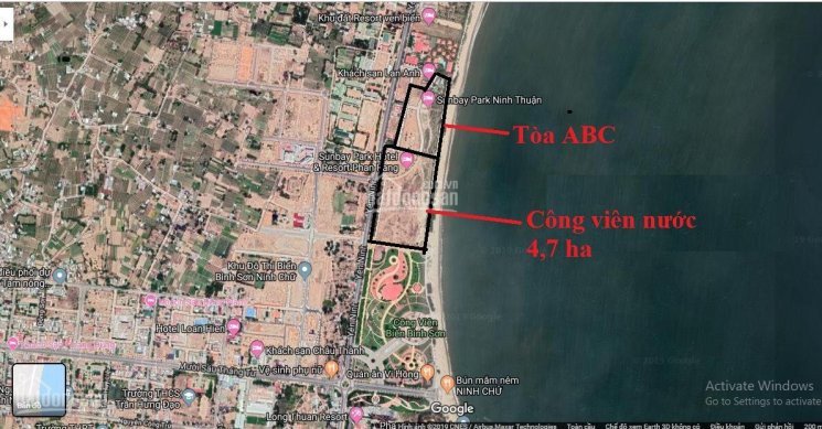 Bán CH view trực diện biển Phan Rang. ngân hàng bảo đảm lợi nhuận trọn đời 212tr/năm 0961420768 3